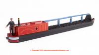 44-1017 Bachmann Scenecraft Coal Barge - Red